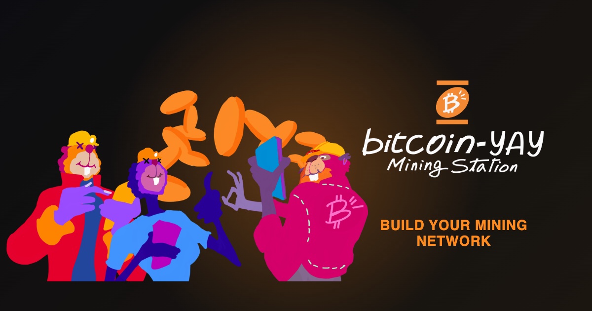 The BTCY Referral Program and Mining Station, Step by Step